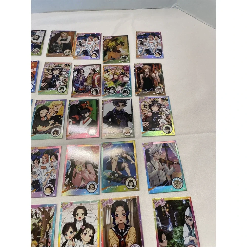 DZ Trading Cards Anime Demon Slayer Sailor Moon Etc‎ Set Of 40